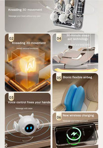 2024 nuevo Sillón de masaje inteligente ergonómico profesional incluye masajeador de cabeza y mano - Product Image 5