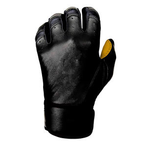 Guantes de bateo de cuero con puños cortos para hombre en varios colores, tamaños personalizados para una mayor comodidad y rendimiento en el béisbol - Product Image 3