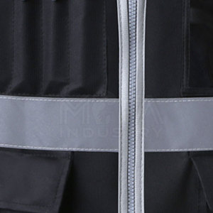 Gilets de sécurité réfléchissants de qualité supérieure pour le travail, la construction et l'extérieur Gilet de sécurité respirant - Product Image 5