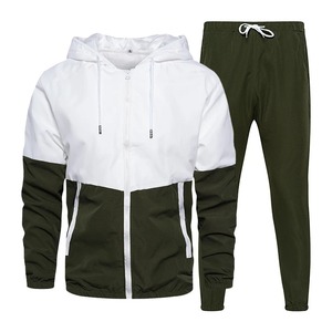 Conjunto de Chándal Informal para Hombre, Ropa Deportiva con Capucha, Chaquetas, Pantalones, Conjunto de 2 Piezas, Traje Deportivo para Correr, Hip Hop, Primavera y Otoño - Product Image 4