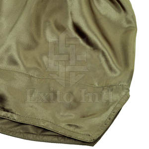 Pantalones cortos de Muay Thai de color sólido hechos a medida para hombres, nuevo estilo, ropa de artes marciales hecha en Pakistán - Product Image 4