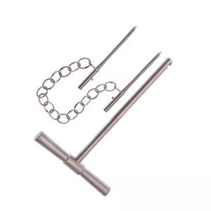 Meilleures ventes, vente chaude, ensemble de rétracteurs à broche Charnley en acier inoxydable, poignée en T, 2 lames longues, instruments chirurgicaux orthopédiques - Product Image 3
