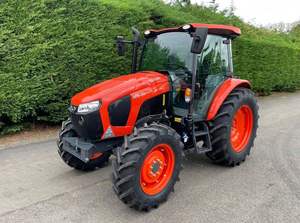 Tracteur agricole d'occasion japonais KUBOTA M7-171 avec roues 4x4, de 70 à 168 CV, composants de roulement et de moteur disponibles à prix réduit - Product Image 4