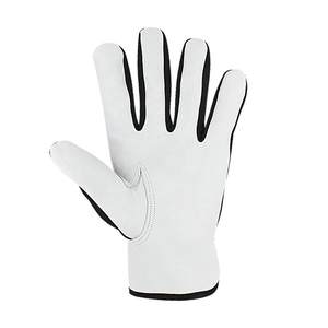 Gants de travail de sécurité en cuir OEM Gants de sécurité en cuir à usage général avec doublure en coton En388 Gants de travail industriels antidérapants - Product Image 6