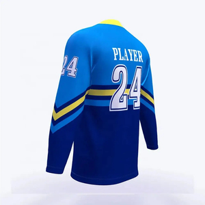 Camisetas de hockey personalizadas duraderas Camisetas de hockey personalizadas para jóvenes Camisetas de hockey personalizables para equipos - Product Image 2