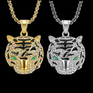 Pendentif Hip Hop en Argent Sterling 925 avec Moissanite, Collier Diamanté Style Urbain de Luxe pour Hommes et Femmes - Product Image 4