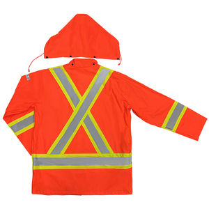 Chaqueta de Seguridad Reflectante de Alta Visibilidad para Hombre, Ropa de Trabajo de Seguridad, Sudadera con Capucha Reflectante, Chaqueta de Construcción - Product Image 2