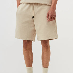 Custom <b>Men's</b> Gym <b>Shorts</b> 100% Cotton Comfortable <b>Elastic</b> Solid Pattern Fleece Terry Material Plain Dyed Convenient Sweat <b>Shorts</b> - Product Image 6