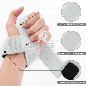 Correas de Muñeca Personalizadas Antideslizantes para Levantamiento de Pesas, Accesorios de Levantamiento Cómodos y Seguros - Product Image 2