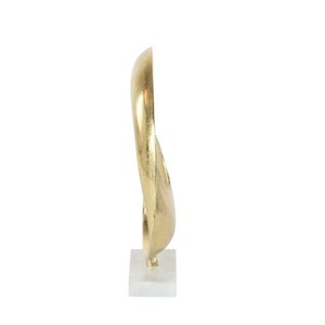 Top Tendance Design Métal Aluminium Sculpture Décorative En Métal Plaqué Or Sculpture pour La Décoration De La Maison À La Main De Haute Qualité - Product Image 3