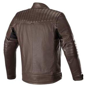 Blouson de moto unisexe en cuir coupe-vent, personnalisable, couleurs et logo sur mesure, commandes en gros 2026 - Product Image 4
