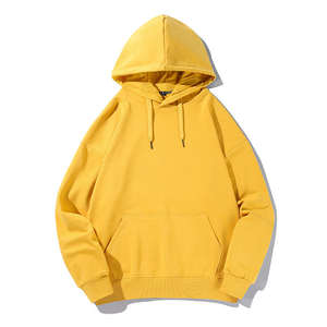 Streetwear, sweat-shirts à épaules tombantes en coton de haute qualité, taille plus, streetwear, sweat-shirts unis avec logo personnalisé, sweat-shirts surdimensionnés - Product Image 5