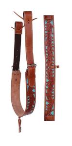 Accessoire de vêtements équestres en cuir véritable de qualité supérieure personnalisable pour l'équitation occidentale - Product Image 3