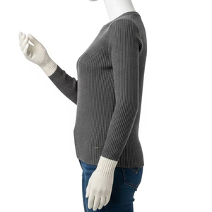 Cómodos guantes de mezcla de algodón hasta la muñeca, tela transpirable suave, diseño ligero para uso diario, moda y uso en el trabajo - Product Image 1