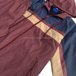 Conjuntos de Chaqueta Cortavientos de Nailon Personalizados al por Mayor para Hombre, Primavera, Alta Calidad, Dos Piezas, Chándal Cortavientos para Hombre - Product Image 3