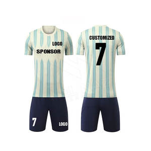 Gran oferta de camisetas de fútbol de Francia, uniformes deportivos cómodos y holgados para hombres, hechos de poliéster sublimado - Product Image 1