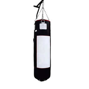 Top Selling Punching Bag Wholesale Heavy Duty Leather Punching Bags with <b>Sands</b> Filling Boxing Training Hanging Punching Bags - Product Image 1