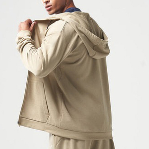 Sweat à capuche en coton avec logo personnalisé de haute qualité pour hommes fermeture éclair complète avec motif imprimé prix de gros raisonnable - Product Image 6