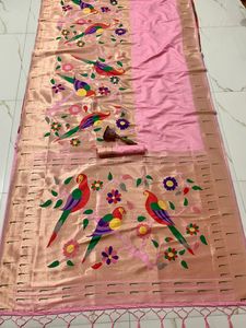 ผ้าส่าหรีผ้าไหมพิมพ์ลายผ้านิ่มจาก fabzone ดีไซน์ล่าสุด - Product Image 4