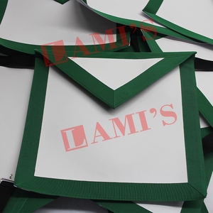 Expédition rapide Allied Masonic Degrees AMD Member Tablier Meilleur matériau Tablier en cuir d'agneau à vendre - Product Image 1