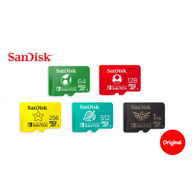 For Sandisk Micro Memory SD Gaming Switch Plastic Material