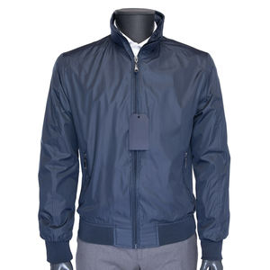 Blouson aviateur pour homme, best-seller, doublure en nylon de haute qualité, couleur unie, décoration avec logo, pour les saisons d'automne et d'hiver - Product Image 4