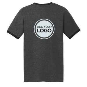 T-shirt Heather Gray TriBlend Ringer - Product Image 5