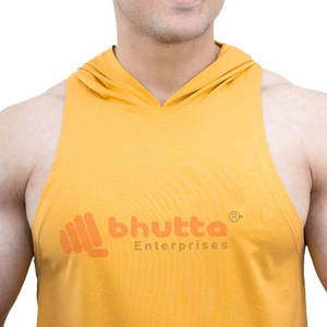 Top venta Fitness Wear nueva moda sudaderas con capucha sin mangas para hombres Fitness al aire libre sin mangas gimnasio sudaderas con capucha para hombres - Product Image 6