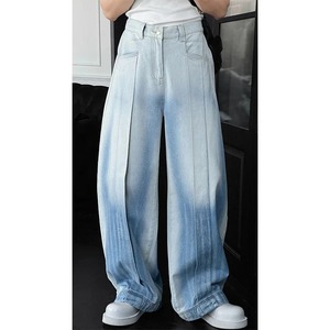 กางเกงยีนส์ผ้ายืดสำหรับผู้ชายออกแบบได้ตามต้องการเสื้อผ้าแนวสตรีทฮิปฮอปสไตล์วินเทจ3D - Product Image 2