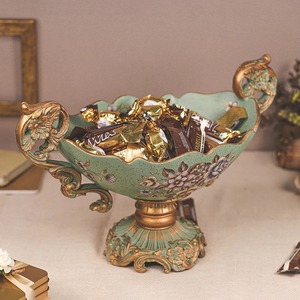 Modern Fancy Classic Round <b>Big</b> Size Resin Fruit and Salad <b>Bowls</b> with Polished Lightweight & Durable Serving <b>Bowls</b> in Multi Color - Product Image 1