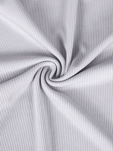 Débardeur de sport de compression pour homme, débardeur de fitness avec tricot côtelé en coton, style décontracté, design OEM - Product Image 3