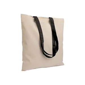 Borse Tote Personalizzate in Cotone Naturale con Manici Colorati - Gadget Promozionali Personalizzabili - Product Image 2