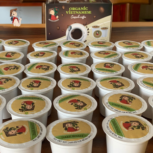 ตัวอย่างฟรีสำหรับกาแฟแคปซูลฉลากส่วนตัว กาแฟเวียดนาม OEM ชนิดพิเศษ อาราบิก้า คั่วเข้ม บรรจุ 10 กรัม ราคาโรงงานส่งออก - Product Image 6