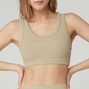 Conjunto de Yoga personalizado para mujer, superventas, patrón sólido de moda, transpirable, de talla grande, impermeable, técnica lavada para mujer - Product Image 2