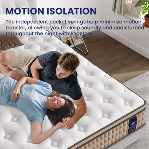 Colchón Duradero que Ahorra Espacio con Funda Extraíble, Tejido Transpirable, Espuma Comprimida al Vacío, Caja de Colchón Enrollable para Dormitorio, Villa u Hogar - Product Image 2