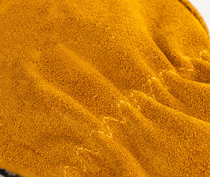 ถุงมือทำงานผู้ชาย หนังวัวนุ่ม ถุงมือคนขับรถ ไซส์ X-Large สำหรับงานฟาร์ม สวน งานเชื่อม ป้องกันความปลอดภัย ถุงมือหนังสำหรับผู้ชายและผู้หญิง - Product Image 4