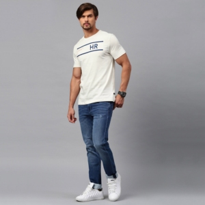 T-shirt décontracté pour homme, léger, respirant, à séchage rapide, avec options de logo personnalisé, vente en gros - Product Image 3