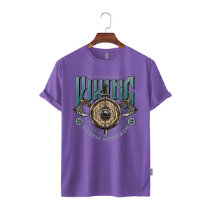 เสื้อยืดลำลองผู้ชายปี 2026 ผ้าฝ้ายพิมพ์ลาย ระบายอากาศได้ดี ไซส์ใหญ่ รับทำโลโก้ด้านหน้า รับผลิตแบบ OEM ผู้จัดจำหน่ายขายส่งจากบังกลาเทศ - Product Image 2