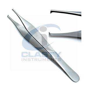Pinzas Adson Instrumentos médicos de un solo uso Fórceps de vendaje de acero inoxidable Diente de 15 cm y herramientas quirúrgicas dentadas al por mayor - Product Image 2