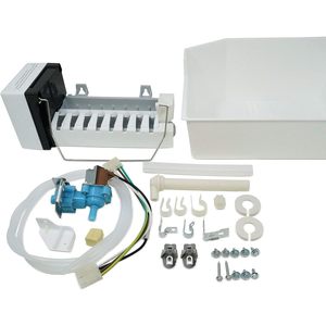 Kit de machine à glaçons électrique domestique pour glaçons en forme de cube, remplace W11510803 W10715708CM, boîtier en plastique - Product Image 1