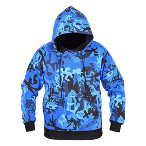 Top vente 330g 100% coton pull à capuche hommes pull à capuche avec manches régulières conception Unique hommes sweats à capuche en gros - Product Image 5