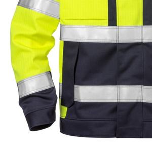 Direct Sale High Quality Cotton FR <b>Welding</b> Jacket Industrial Safety Work Jacket with Fire-Resistance - Product Image 5