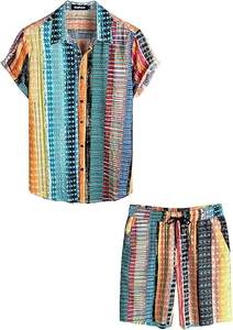 กางเกงขาสั้นออกกำลังกายผู้ชาย แห้งเร็ว ใส่สบาย เหมาะสำหรับเล่นกีฬา ใส่ไปเที่ยวทะเล ลายสปอร์ต ผ้าถัก ระบายอากาศได้ดี - Product Image 4