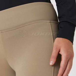 Collants d'équitation pour femmes avec tissu extensible et poche latérale pour téléphone ou clés Collants d'équitation pour femmes - Product Image 5