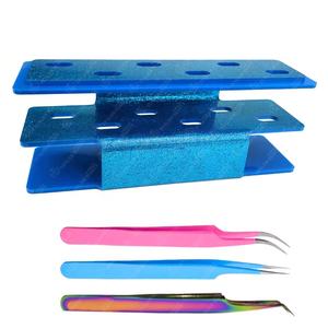 Présentoir en gros pince à épiler d'extension de cils en acrylique durable support de stockage pince à épiler grattoir cisailles organiser support - Product Image 4