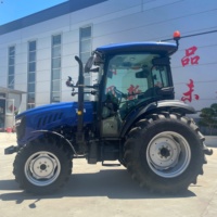 Tracteur agricole économique 75 CV 4x4 Stage V avec moteur YTO, châssis TB, certifié CE COC pour l'agriculture européenne