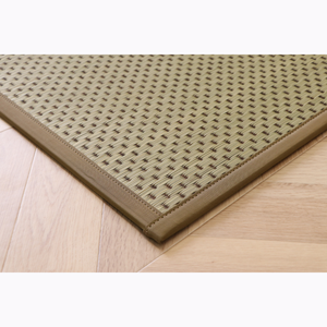 Comfortable and Healthy Eco-friendly Jacquard Trifold Japanese Tatami <b>Rug</b> and Mattress Dual-use 4-sizes Two Colors Japandi Style - Product Image 5