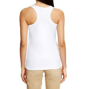 Débardeur de sport pour femmes de haute qualité en coton doux Logos personnalisés grande taille tenue décontracté prix bon marché débardeur vierge - Product Image 3