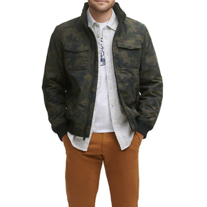 บอมเบอร์แจ็กเก็ตผู้ชายเสื้อคลุมยาวสไตล์ไฮสตรีทปรับแต่งได้3XL อากาศในฤดูหนาว - Product Image 1
