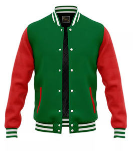 แจ็กเก็ตปลาปักเป้าเลตเตอร์แมนสำหรับผู้ชายเสื้อแจ็กเก็ตน้ำหนักเบาดีไซน์ทันสมัย - Product Image 1